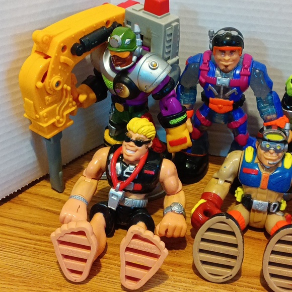 Rescue Heroes set of 8 action figures 6 in tall good condition by Mattel 2002 - Picture 3 of 6